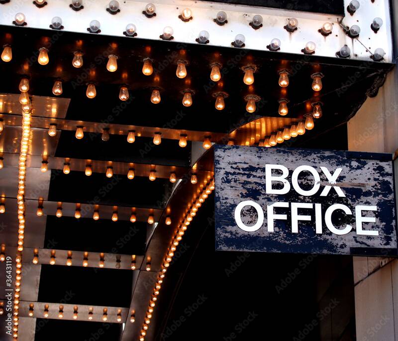 Box office sign