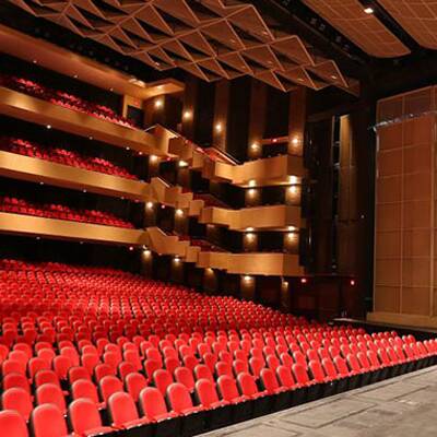 Theater with empty seats