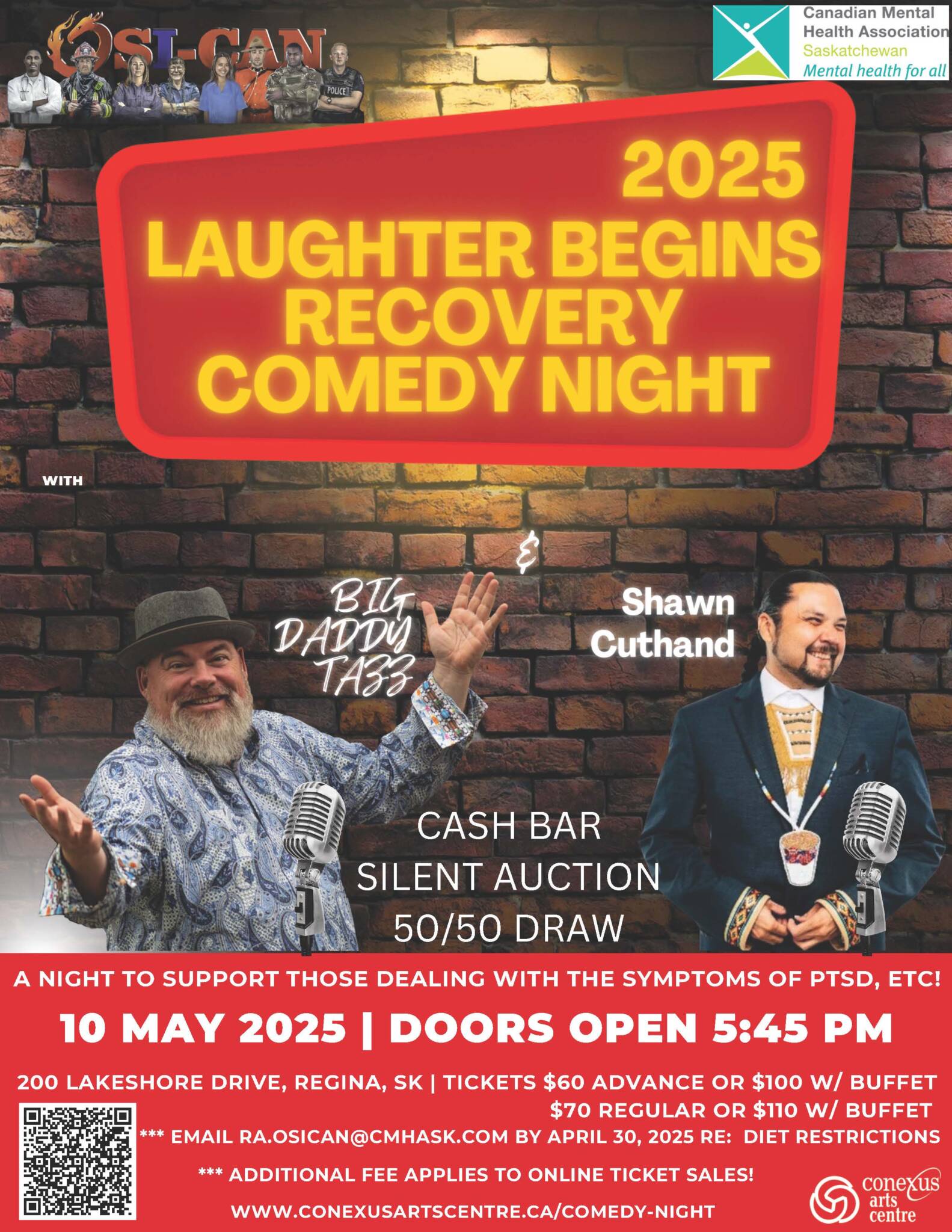 2025 Laughter Begins Recovery Stand Up Comedy Show