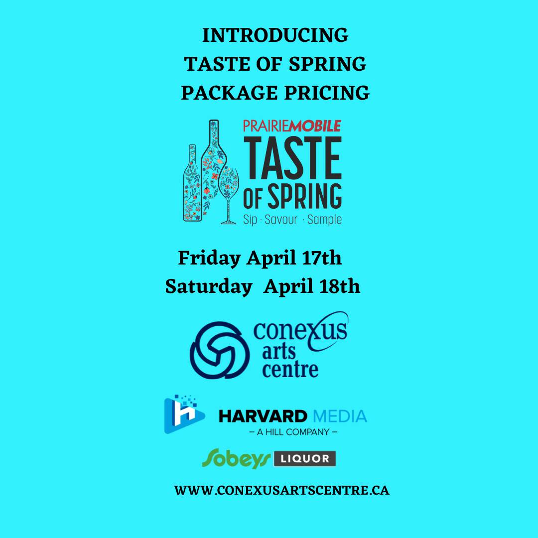 Prairie Mobile Taste of Spring, April 17 and 18 2026 at Conexus Arts Centre