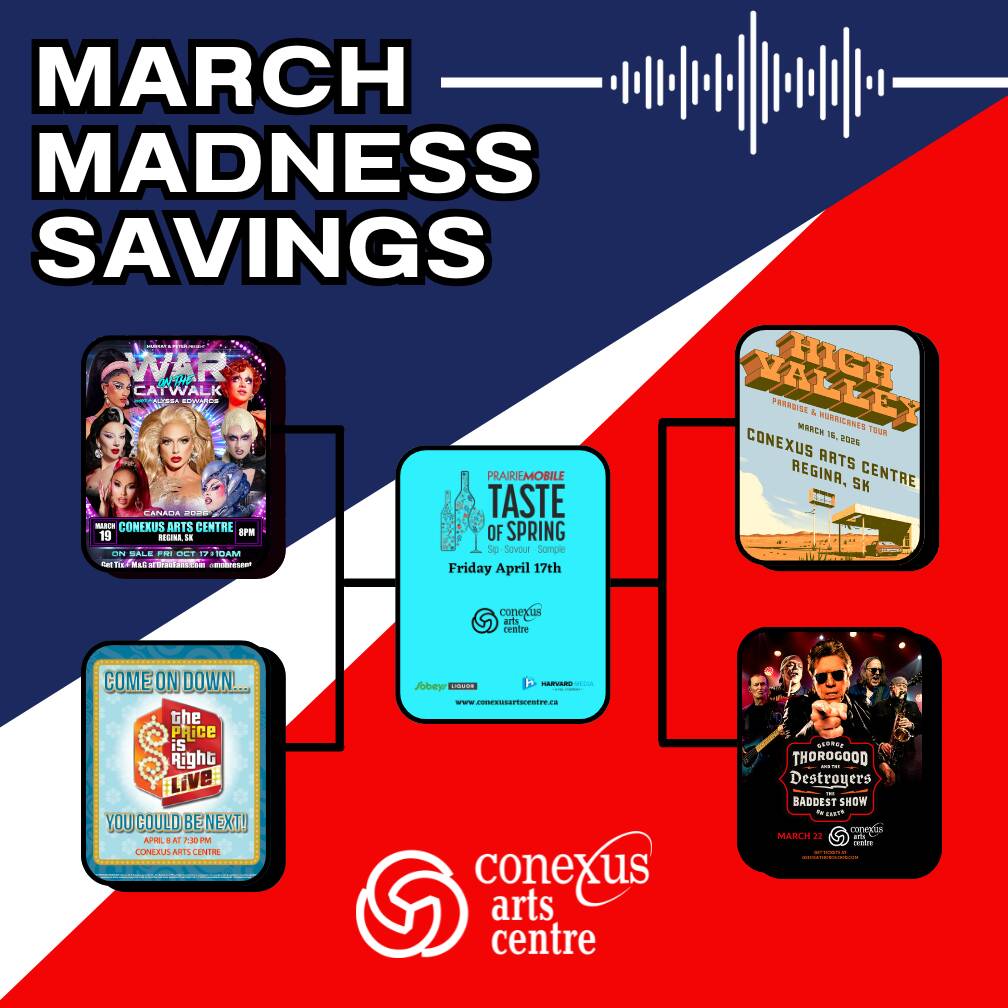 Text reads, March Madness Savings